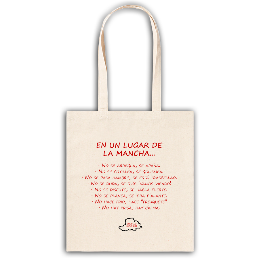 Totebag En un lugar de La Mancha